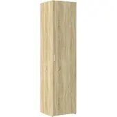 vidaXL Hoge kast 50x42,5x185 cm bewerkt hout sonoma eikenkleurig