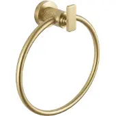 REA - 81307 Modern - Handdoekrek - Geborsteld Goud - 6,5X18X20Cm