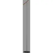 Artdelight Design vloerlamp Kansas zwart met brons