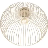 Eth Draad plafondlamp Wire Ø 50cm zandkleurig