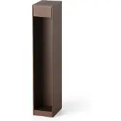 Faro Sokkellamp buiten Cerler, bruin / roest, Aluminium, Modern, LED buitenlamp