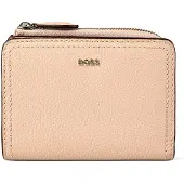 BOSS Lenah Portemonnee Leder 13 cm roze