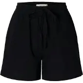 Selected Broek 'SLFLuisa-Linnie' zwart