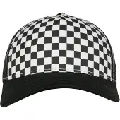 Flexfit Pet 'Checkerboard Retro Trucker' zwart / wit