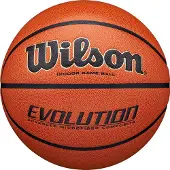Wilson Evolution Basketbal Maat 7 - Indoor Wedstrijdbal
