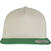 Flexfit Pet 'Classic' lichtbeige / groen