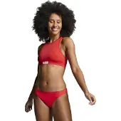 Puma Bikinibroekje met logoprint aan de achterkant