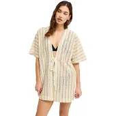 Roxy Moana Story Kimono Met Korte Mouwen