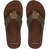 Barbour Toeman Slippers, Groen