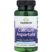 Swanson Health - Calciumaspartaat, 200 mg elementair calcium - 60 capsules