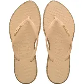 Havaianas Slim Point Glitter dark brown golde (3738-HA)
