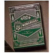 Theory 11 Bicycle Monarchs Green Speelkaarten - Luxe Kwaliteit