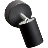 Lyora Enkele opbouwspot Eye zwart