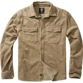 Brandit Corduroy Classic Overhemd Met Lange Mouwen