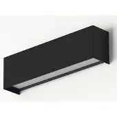 Nowodvorski Lighting Wandlamp Straight XS, dimbaar, zwart, Woon-/ Eetkamer, metaal, Modern, wandlamp