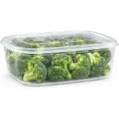 PlasticForte Vershoudbakje - vriezer en magnetron - 2,5L - kunststof - mealprep