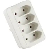 Brennenstuhl Stopcontact Splitter - 4 x Euro -