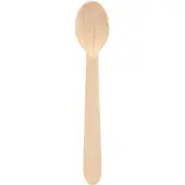 Papstar 16x 25 Koffielepels hout pure 11 cm