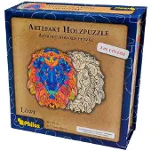 Philos houten puzzel dieren 2 in 1 Leeuw 177 stukjes.