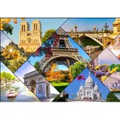 Bluebird Puzzle legpuzzel Les Monuments de Paris - 2000 stukjes steden.
