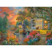 Castorland puzzel Charming Evening - legpuzzel 2000 stukjes.