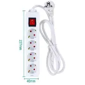 Winning Star St-4048 - Stekkerdoos - 4-voudig Met 3 Meter Kabel