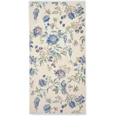Pip studio Badlaken Secret Garden White Blue (70 x 140 cm)