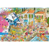 Bluebird Puzzle Harbour Hilarity Fun Puzzel (1000 stukjes)