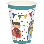 Papstar 14x 10 Drinkbekers Karton 02 l Ø 7 cm · 97 cm Superhero