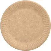 Papstar 20x 100 Borden karton pure rond Ø 15 cm bruin