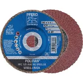 PFERD TOOLS 67612125 A Sg Steelox Lamellenschijf Diameter 125 mm Boordiameter 22.23 mm Korrelgrootte (num) 120 10 stuk(s)
