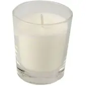 Papstar 6x Kaars in glas Ø 56 mm · 67 mm wit