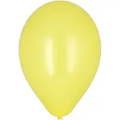 Papstar 12x 10 Ballonnen Ø 25 cm geel