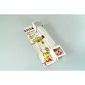Leifheit Comfortline foliesnijder vershoudfoliehouder perfect cut - foliemaat 29,5 - 33 cm - wit