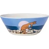 Arabia Sniff Moomin kom Ø15 cm Blauw