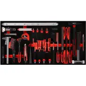 BRILLIANT TOOLS gereedschapset 813.1036, afmetingen 388mm x 750mm, gewicht 4800g