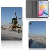 B2Ctelecom Samsung Galaxy Tab S6 Lite | S6 Lite (2022) Tablet Flip Case Schaatsers