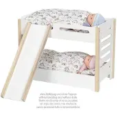 Goki Poppenbed - Stapelbed Met Glijbaan - 52X28X39Cm - 3 Jaar