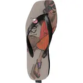 Uzurii Beach cocktail girl mid heel taupe