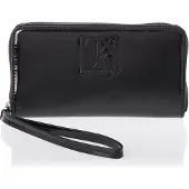 Armani Exchange Dames Opvouwbare portemonnee zwart (OSFA), Casual, Polyester 9484860A87400020