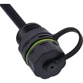 InLine USB-A koppelaar, IP68, afgeschermd, bus naar stekker, 50cm