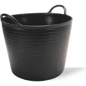Rubi FLEXTUB Serie - Flexibele Emmer - 25L - Ergonomische Handgrepen - Zwart