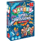 Jumbo Spiele Spiel des Wissens Rund um die Welt Kartenspiel, Kaartspel, Leren, 8 jaar, 30 min, 30 min, Familiespel