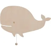 Babys Only Wandlamp walvis Wonder