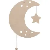 Babys Only Baby's Only BO-840.828.200.50, Afgerond, Hout