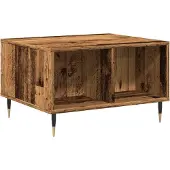vidaXL Salontafel 60x50x36,5 cm bewerkt hout oud houtkleurig