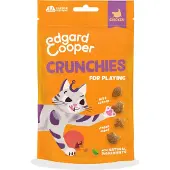 Edgard & Cooper 8x Adult Crunchies Kattensnack Kip 50 gr