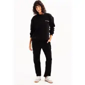 Justever Sweatshirt zwart / wit