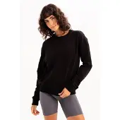 Justever Sweatshirt zwart