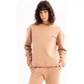 Justever Sweatshirt brokaat / zwart
